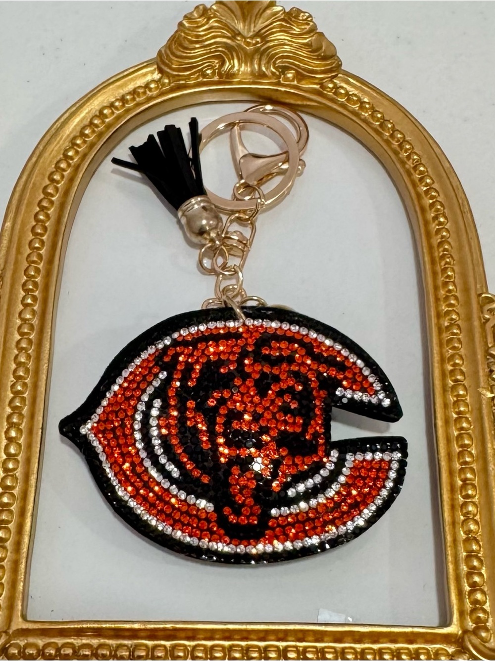 New Chicago Bear Keychain Bag Charm